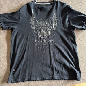 Marc Ecko Black Cotton T-Shirt
